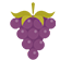 ícone uva